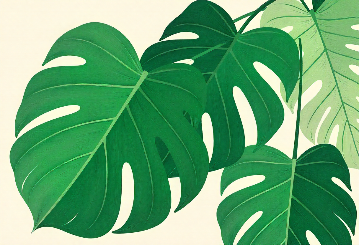 Monstera Deliciosa indoor plant